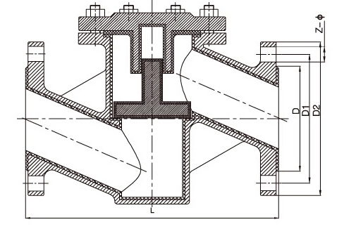 H44F3/H41F3襯氟塑料里止回閥結(jié)構(gòu)圖片 H44F3/H41F3襯氟塑料里止回閥結(jié)構(gòu)圖片