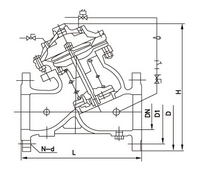 J145X電動(dòng)遙控閥結(jié)構(gòu)圖片 J145X電動(dòng)遙控閥結(jié)構(gòu)圖片